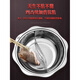 Fat Donglai's same style thickened stainless steel Yuanyang pot hot pot household pot pot large capacity induction cooker special hot pot basin commercial upgrade Yuanyang pot (for more than 10 people) 36cm