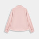 IEF/Aiyifu 2025 new autumn Korean style simple commuting temperament right shoulder casual versatile shirt top pink S