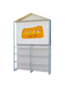 Yusenyi Maternity and Baby Store Display Rack Milk Powder Diapers Maternity and Baby Store Display Rack Baby Products Rack High Cabinet Convenience Store White Universal Clothing Back Cabinet