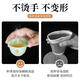 JCZS Chaoshan Authentic Disposable Jade Green Kung Fu Tea Cup Set Thickened Tea Set Outdoor Tea Drinking Supplies Free Cup Holder Jade Kung Fu Tea Cup 1 Pack/50 Pieces