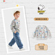 Snoopy (SNOOPY) children's spring and autumn fashionable and comfortable long-sleeved sweatshirts for boys and girls baseball 110