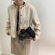 Mode frauen Taschen 2025 Neue Koreanische Stil Schulter Umhängetasche Einfache Kette Tasche Unterarm Tasche Casual Westlichen Stil Wolke Tasche Beige