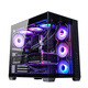 ASUS ROG family bucket Ultra7 265KF/RTX5080/5070/5060Ti graphics card host Creative Nation Delta game desktop assembly machine computer host complete U9 285K+5070Ti+32G+1T丨Seven