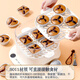 Lou Shang (lashoan) hair cake mold, cake mold, cupcake cup, baked pastry, steamed cake, rice cake, bowl cake, tin paper bowl, coaster, 50 pieces - small round, 5 fried in one pot