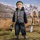 ASK JUNIOR Canadian Duck Down Heavy Rain Waterproof Children's Boys Lightweight Down Jacket Winter Direct Down Jacket