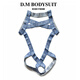 Dm men's jumpsuit thong ring letter shoulder strap sexy sexy ring underwear hollow personality gay lilac M100-115Jin Jin equal to 0.5 kg one size