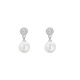 Qi Xiaomi Liu Yifei pierced ear clip women's artificial pearl earrings 2025 new fever blogger free piercing silver earrings one pair of ear clips
