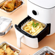 Jingdie air fryer special paper tinfoil tray box fryer special tinfoil high temperature resistant barbecue grill pan 10 thick tinfoil lunch boxes 5-8L fryer