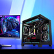 AMD Ryzen R5 9600X host 5060 complete machine/5060TI/7650GRE/9060XT graphics card 7500F e-sports gaming computer desktop DIY assembly machine sea view room R5 9600X+RTX5060Ti丨four