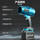 Deyun violent turbo fan high-power powerful hair dryer high-speed blower blows dust storm blows snow industrial dust removal
