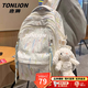 Tangshi schoolbag junior high school girls 2025 new high school primary school students large capacity travel lightweight backpack high-value backpack