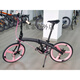 P10 folding bicycle new PAA003P10 disc brake 10-speed hollow integrated chainring black 20 inches _22 inches