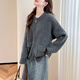 TonLion 2025 Autumn and Winter Casual Simple Style Zipper Cardigan Sweater for Women