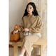 Mystery Show Design Sweatshirt Suit Skirt Women 2025 Autumn and Winter New Women's Korean Style Small Two-piece Set Women Apricot Rice Lace Butt Curtain One Size F