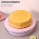 RSRDDY cake turntable cream decorating table home-made cake chiffon cake base rotatable birthday baking tool Nordic pink