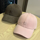 JINGJINGYI (JINGJINGYI) 2025 Autumn and Winter New Korean Style Versatile Soft Top Baseball Hat Unisex Deep Large Head Circumference Warm Peaked Cap Khaki Color One Size 54-60 Adjustable