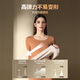 猫人（MiiOW）无痕保暖内衣女士腈纶发热打底上衣厚款羊绒蚕丝秋衣秋裤套装 【无痕速暖 轻松过冬】蜜橙色(单上衣) L 【建议重100-120斤】