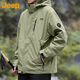 Jeep (JEEP) jacket men's autumn and winter three-in-one assault top jacket polar fleece men's military green XL