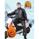 Snow Tears Velvet Thickened Leather Jacket and Leather Pants Suit Men's Cycling Windproof Loose Large Size Winter Leather Cotton Clothes Driving Leather Jacket/Detachable Hat Leather Top + Wearable Thickened 7XL Customized Extra Large 240-280Jin Jin is equal to 0.5 kg