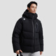 DESCENTE DESCENTE TRAINING series comprehensive training sports fitness men's down jacket BK-black XL (180/100A)
