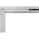 German Hoffmann Garant double-sided square ruler with scale aluminum alloy square ruler 300mm 300mm