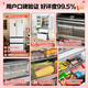 Rongsheng 526-liter dual-clean dual-system French multi-door four-door refrigerator household first-class energy efficiency air-cooled frost-free energy-saving large capacity BCD-526WD1MPA white national subsidy BCD-526WD1MPA