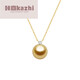 Kazhi kazhiMoment series South Sea gold beads seawater pearl necklace gold diamond jewelry pendant neck necklace South Sea beads thick gold