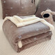 Cartoon embroidered children's thickened printed towel embroidered milk velvet blanket for nap baby warm blanket Sweetheart coffee blanket 150*200 blanket