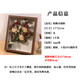 Haofanjie dried flower photo frame hollow photo frame three-dimensional picture frame empty frame flowers and shells 8-inch immortal flower 3cm specimen frame display walnut 8-inch hollow 3cm 17*22cm