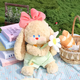 Maternal Mother Naughty Hill Annie Rabbit Doll Plush Toy Soothing Cute Doll Children and Girls Festival Annie Rabbit + Overalls Set + Gift Box