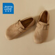Жиновые ботинки Birkenstock для женщин Сплошной цвет Лето Новый универсальный пакет с ноколокожи