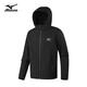 Mizuno soft shell jacket for men and women windproof jacket plus velvet warm outdoor casual jacket