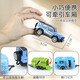 Cross-border 1 64 alloy mini remote control car off-road drift desktop small racing pocket car birthday children's toy single control mini alloy remote control car green A-6601B