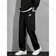 Nike (NIKE) Autumn new straight-leg pants, sports pants, running men's pants, casual loose pants, black 932254-010, warm, official, plus velvet, L 130-150Jin Jin equals 0.5 kg