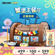 AREA-X Brick Area SpongeBob SquarePants Small Particle Building Block Toy Trendy Holiday Birthday Gift for Boys Crab King Restaurant