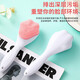 MiMali facial cleansing brush Internet celebrity soft bristle deep brush silicone manual cat claw cleansing brush long handle god cat claw cleansing brush pink