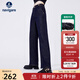 Navigare Italian Sail Women's Straight Pants Jeans Spring and Autumn Style Fashion Slim Not Restricted Casual Versatile Pants Dark Blue 29