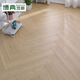 Piso de laminado de madera maciza de madera maciza de tres capas de grado ambiental con núcleo ambiental para el hogar para el hogar de la madera de calefacción de tierra del hogar HGR831