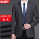 Hengyuan Xianggan Men's Suit Jacket Spring and Autumn Middle-aged and Old Singles Business Casual Suit Dad's Outerwear 2019-531/- Gray 46 165 Recommended 100-120 Jin Jin equals 0.5 kg