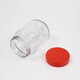 Glass bottle plastic lid pickled pickles sealed jar honey bottle food grade high temperature resistant pickle storage bottle 500g x 12 bottles with lid and sealing gasket