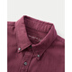 Abercrombie & Fitch Oxford shirt small elk pattern slim long-sleeved shirt 25 autumn men's 125-5225 purple M (180/100A)