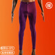 Long johns men's thin modal single piece slim fit and comfortable autumn and winter leggings velvet pants youth thermal pants gray XL recommended 120-150Jin Jin equals 0.5 kg