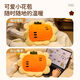Yi Nuantang cute rechargeable hot water bag, plush hand warmer, a must-have for girls, explosion-proof, removable and washable, upgraded and thickened, removable and washable, carrot orange, smart AI movement, dual temperature control, automatic power off