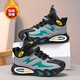 Children's large cotton shoes men's velvet thickened winter new waterproof anti-slip middle and large children's sports running warm cotton shoes