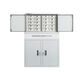 Wing Fantasy Mobile Phone Cabinet Shielding Cabinet 5G Physical Signal Confidential Cabinet Conference Room Storage Wall-mounted Storage Cabinet Examination Room 32 Grids Combination Model-48 Grids + High Base Cabinet