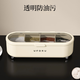 OIMG seasoning box set four-in-one with spoon household kitchen moisture-proof flip-top large compartments without flavor condiment box condiment box cream white-new style