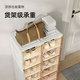 Yusenyi simple box thickened installation transparent shoe box ant household dormitory rental folding large capacity dust-proof shoe cabinet 2 columns 12 grids 6 doors can hold 12 pairs of shoes 2 columns 12 grids 6 doors can hold 12 pairs of shoes 27x34x33cm 27 pcs 27x34x33cm