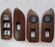 Yusenyi is suitable for Prado domineering LC150 door glass lift switch decorative panel panel mahogany decorative cover original 10-13 left rear door mahogany with horn cover