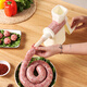 Baijie upgraded rotating sausage stuffer food sausage stuffing tool sausage household sausage stuffing machine sausage stuffing artifact