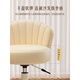 Fantasy Cream Style Makeup Chair Home Chair Backrest Dressing Table Stool Bedroom Lift Swivel Chair A Stool Pulley Cloud Model - Cream White All-round Extra Thick Carbon Steel